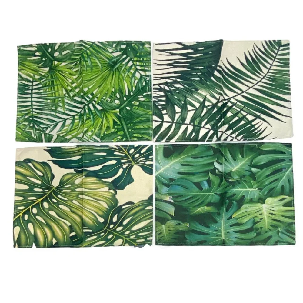 Plant Lovers Placemats Set of Four 12x16